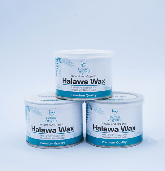 Halawa Organic Wax Pack of 3