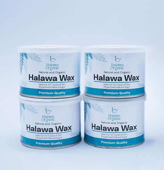 Halawa Organic Wax Pack of 4